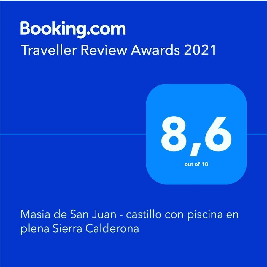 Masia De San Juan - Castillo Con Piscina En Plena Sierra Calderona Segorbe Kültér fotó